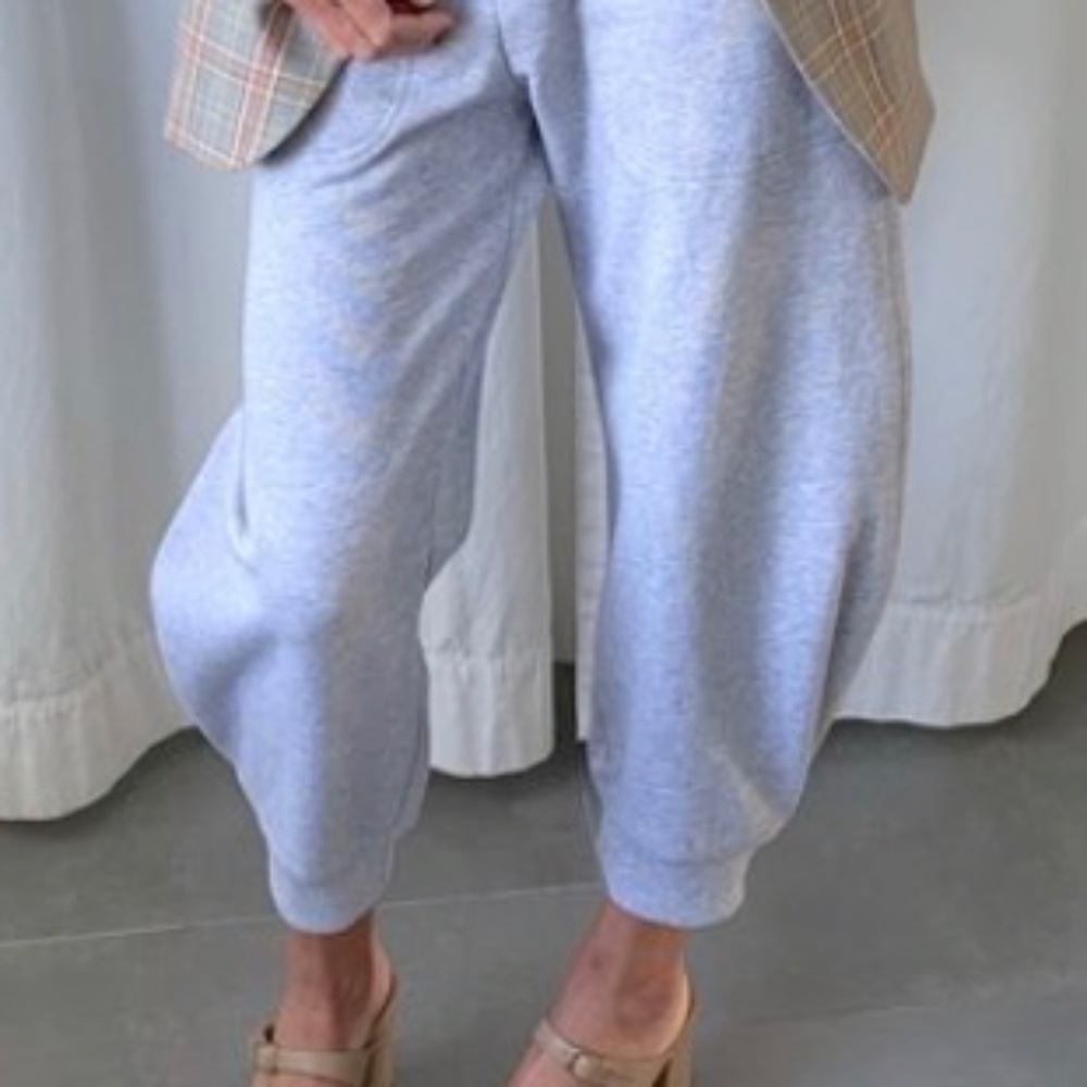 Tibi Calder Sweatpant Small short/petite